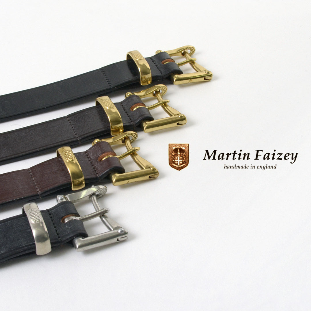 MARTIN FAIZEY / 1.5 inch (38mm) Quick Release Belt Leather Belt