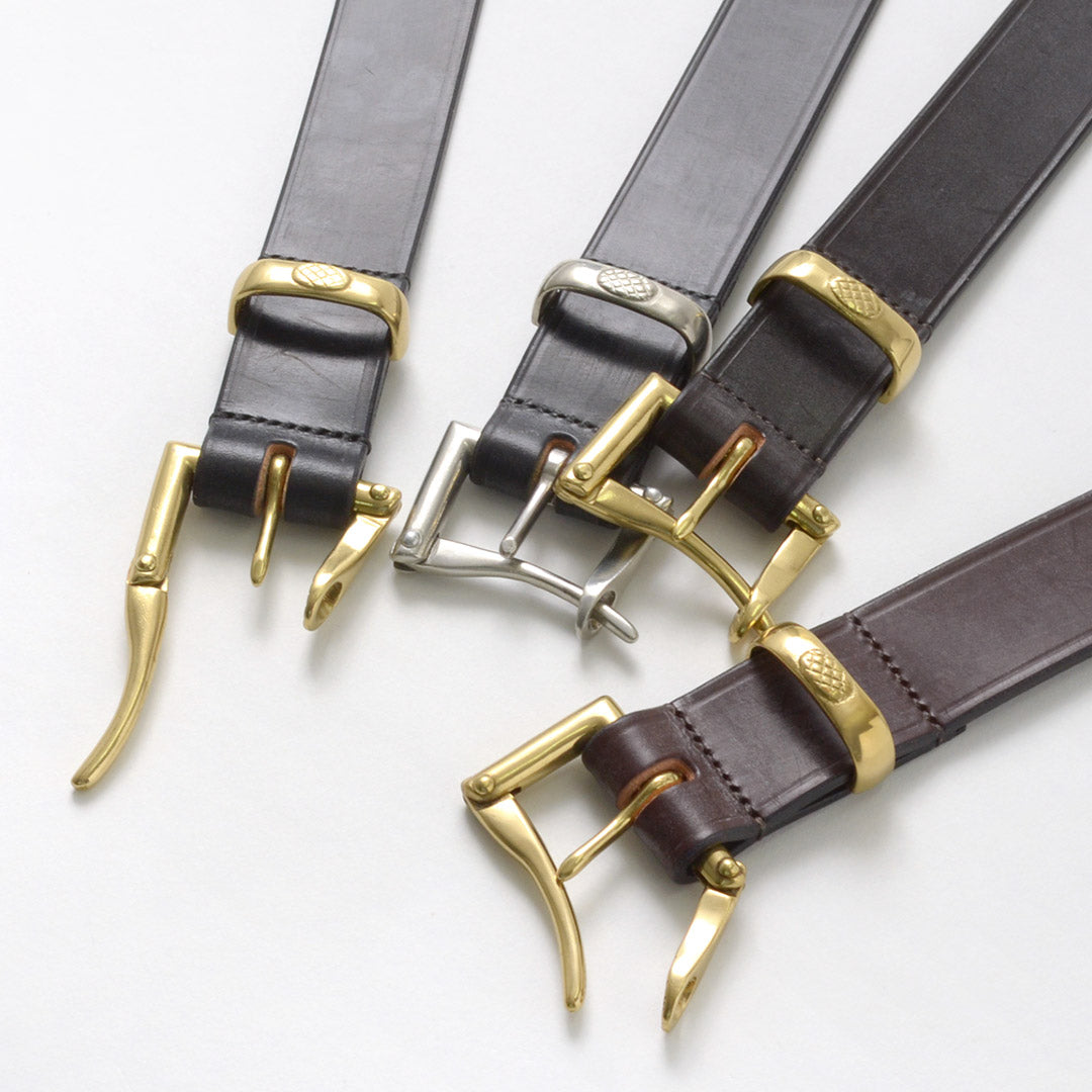 MARTIN FAIZEY / 1.5 inch (38mm) Quick Release Belt Leather Belt