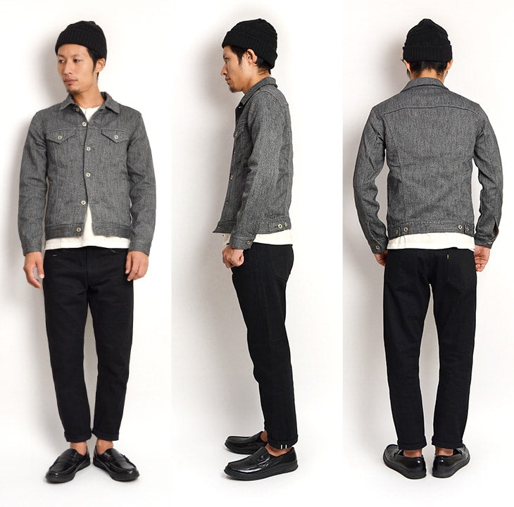 FOB FACTORY / F2288 Veste en jean Relax 3ème type