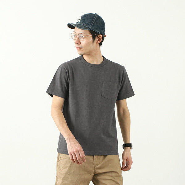 BARNS / BR-1100 Loopwheel Jersey Manga Corta Cuello redondo