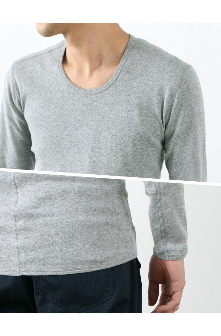 RE HECHO EN TOKIO JAPÓN / Cuello en U interior perfecto de manga larga