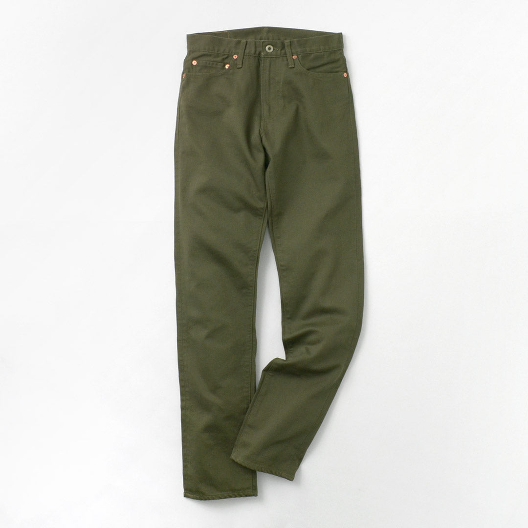 FOB FACTORY / F1134 Pantalon piqué 5 poches
