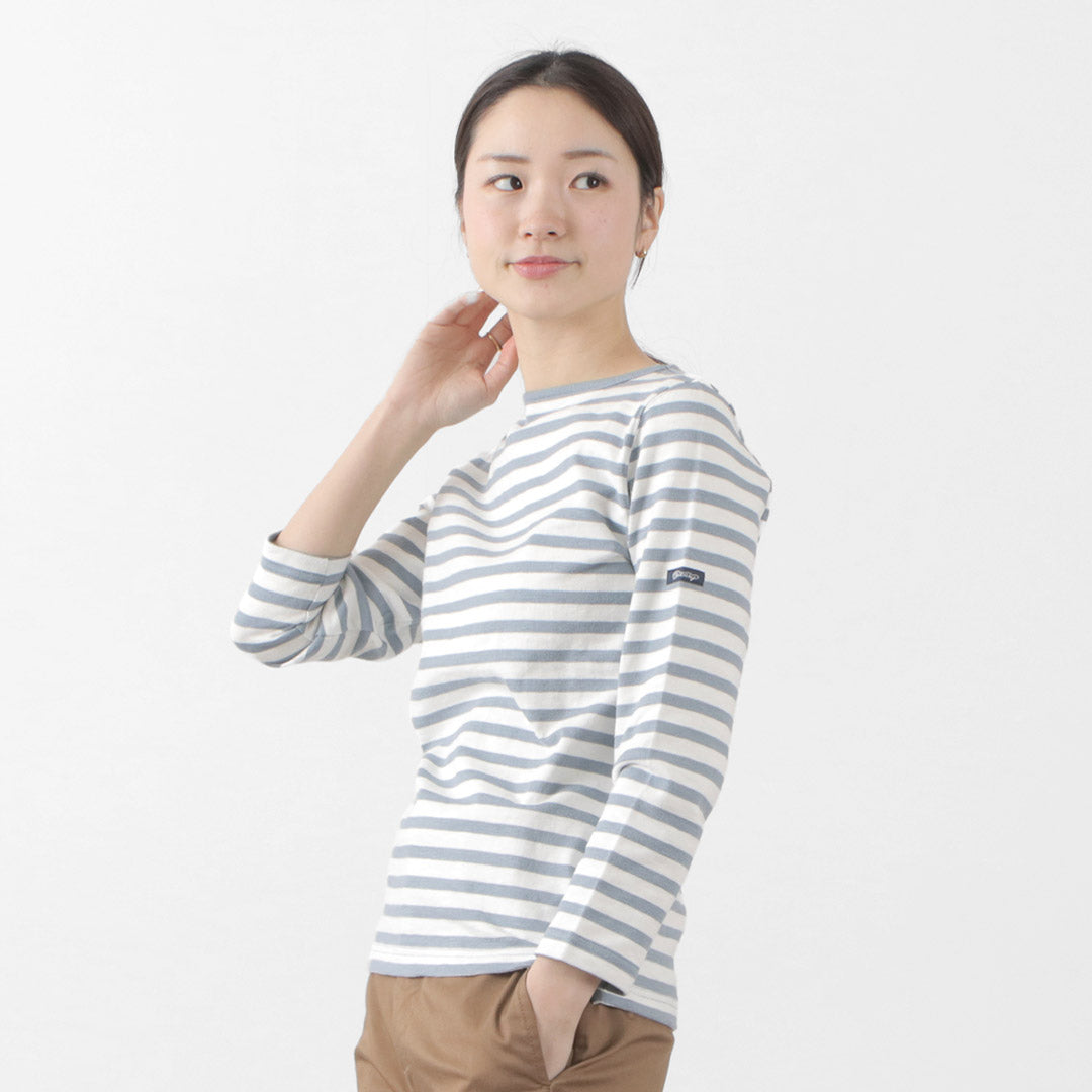 TIEASY / HDCS Camisa Vasca Rayas Cuello Barco